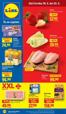 Lidl Čtvrtek od 19.3. do 22.3.2026
