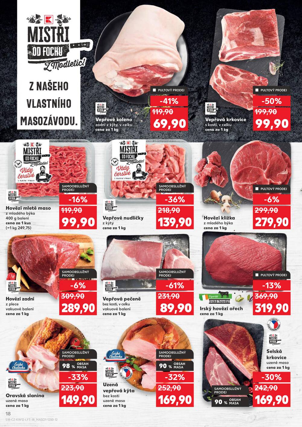 Kaufland 18.3. - 24.3. - Kaufland - Zábřeh na Moravě