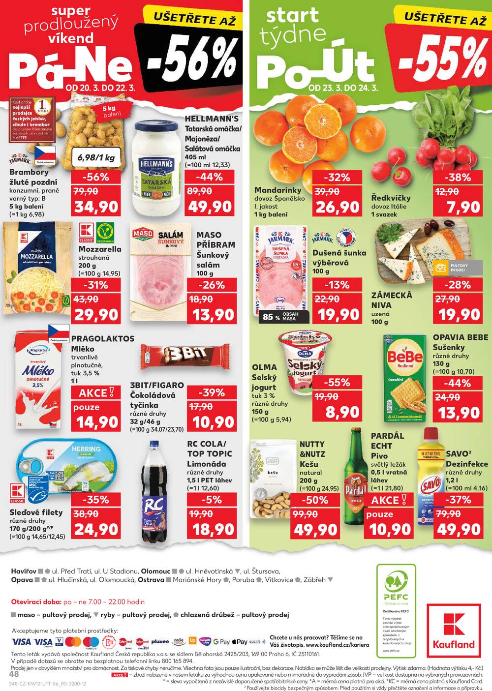 Kaufland 18.3. - 24.3. - Kaufland - Opava - Kateřinky