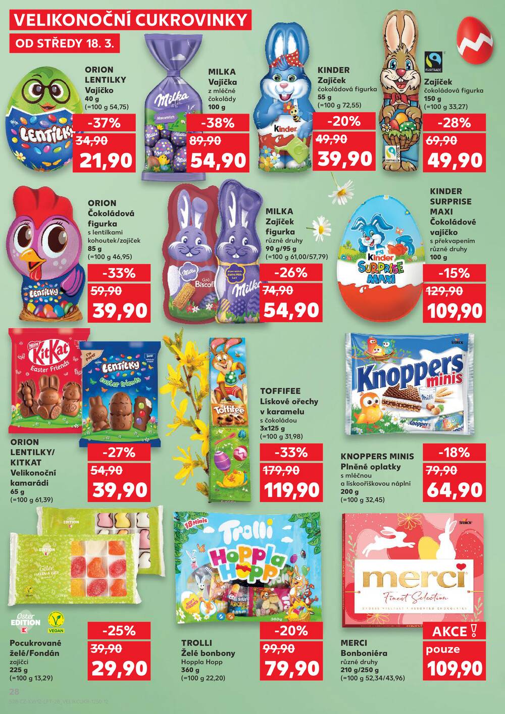 Kaufland 18.3. - 24.3. - Kaufland - Plzeň - Košutka