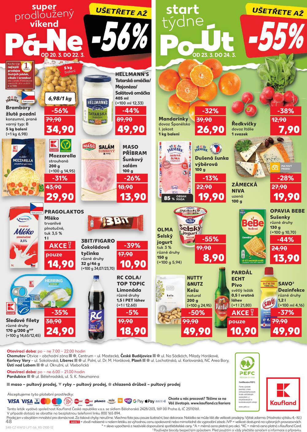 Kaufland 18.3. - 24.3. - Kaufland - Plzeň - Košutka