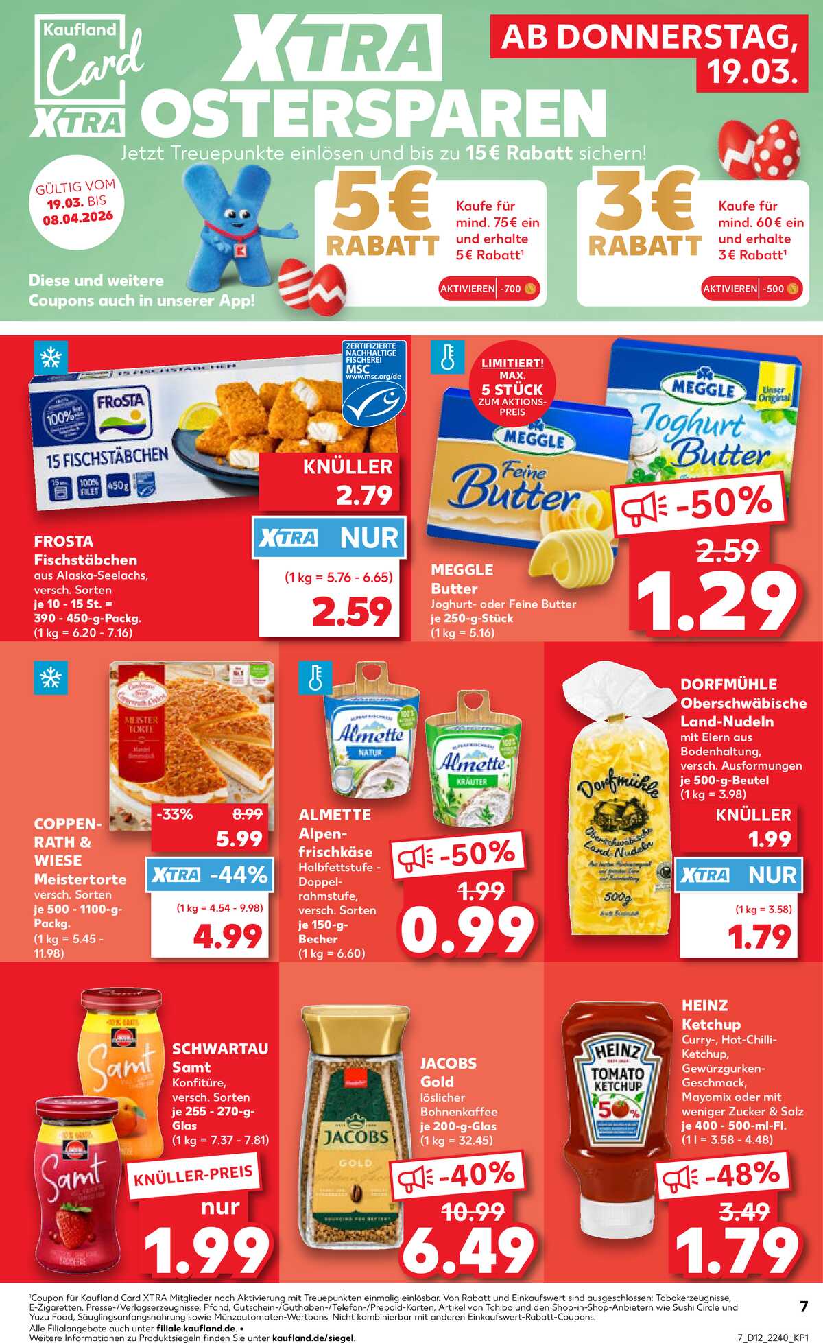 Leták Kaufland Německo 19.3.-25.3.2026 strana 7