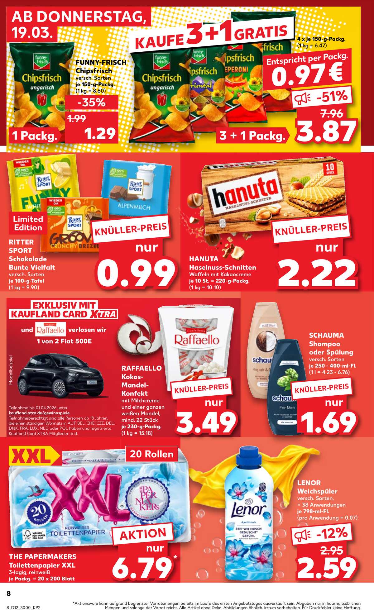 Leták Kaufland Německo 19.3.-25.3.2026 strana 8