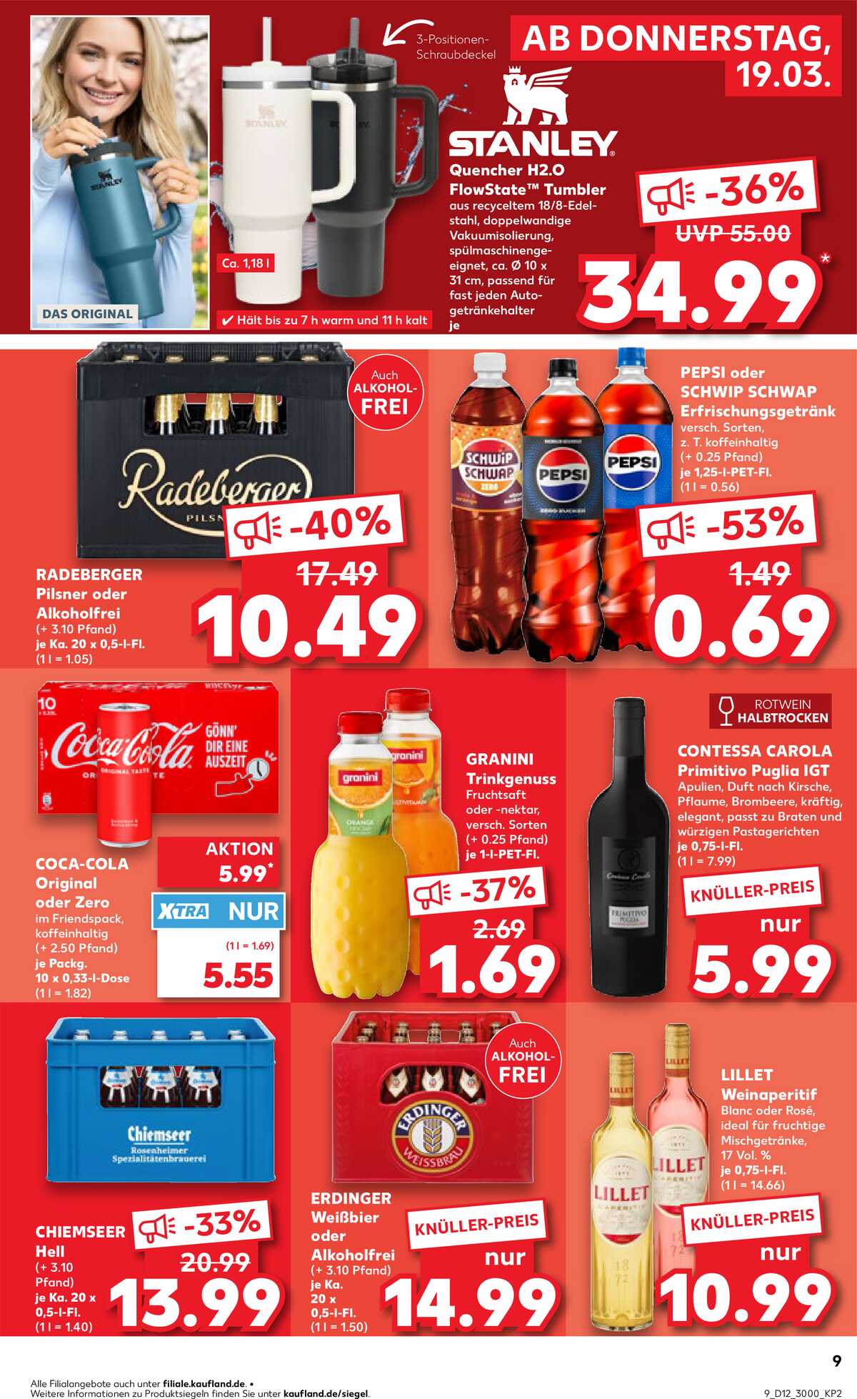 Leták Kaufland Německo 19.3.-25.3.2026 strana 9