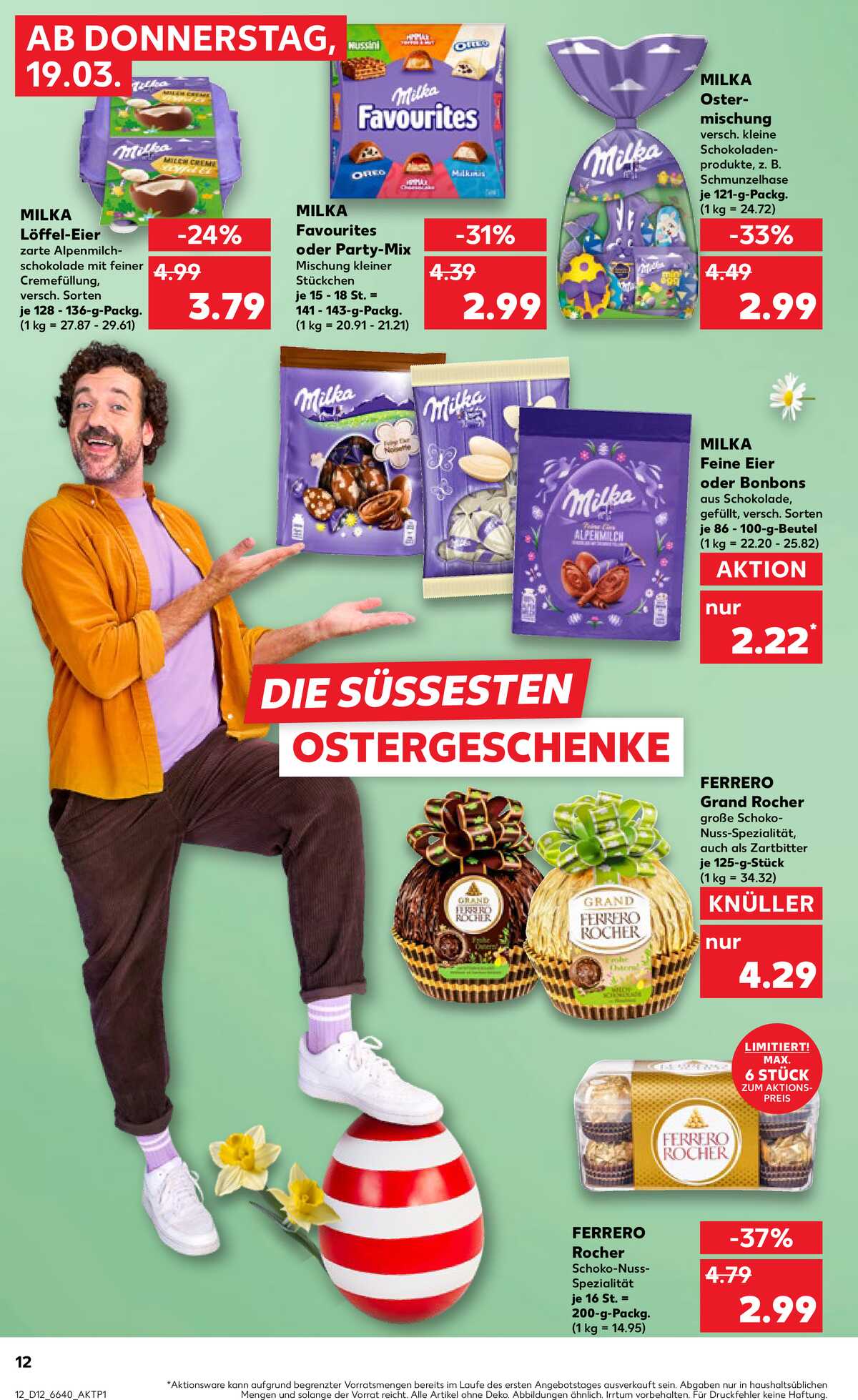 Leták Kaufland Německo 19.3.-25.3.2026 strana 12