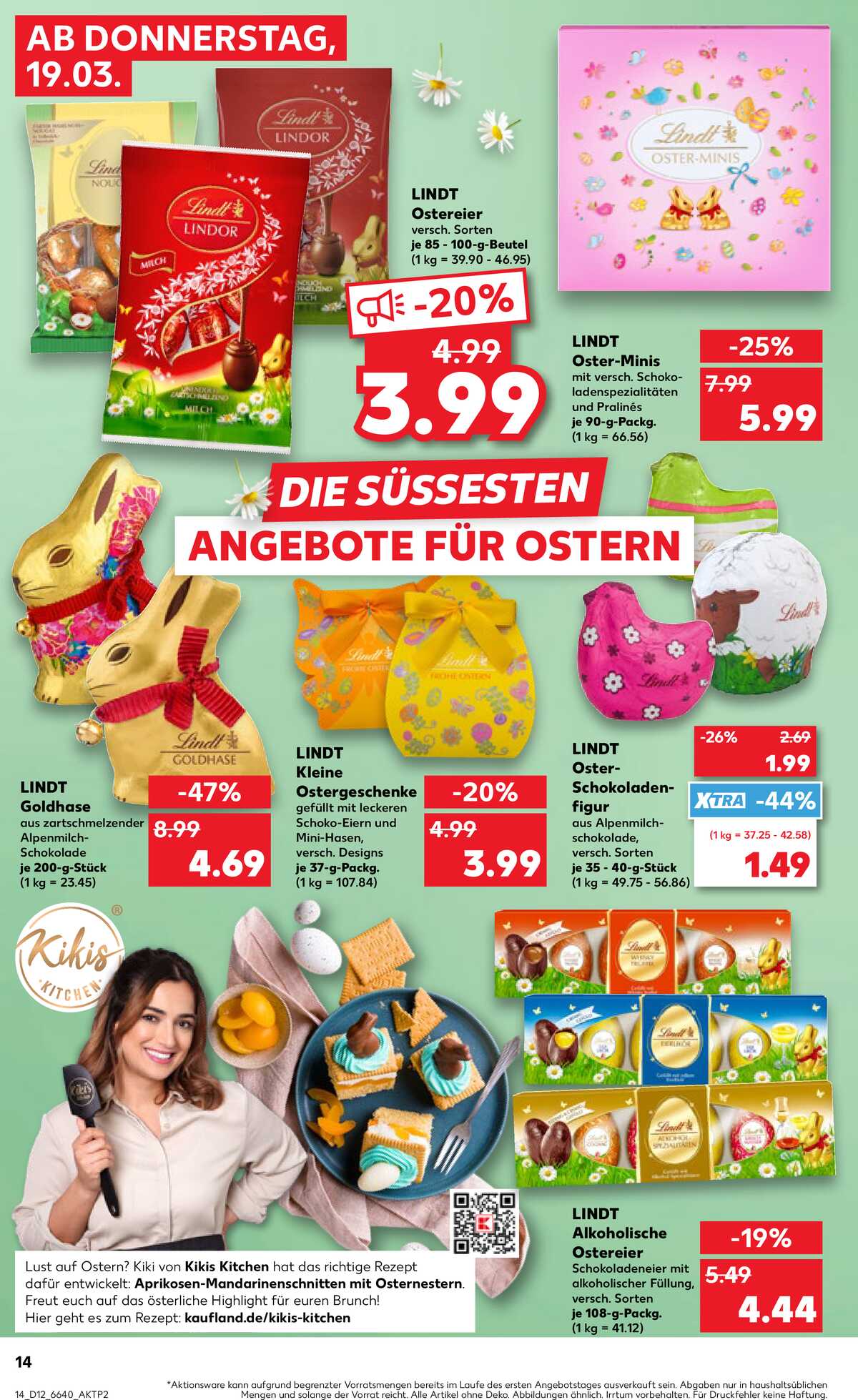 Leták Kaufland Německo 19.3.-25.3.2026 strana 14