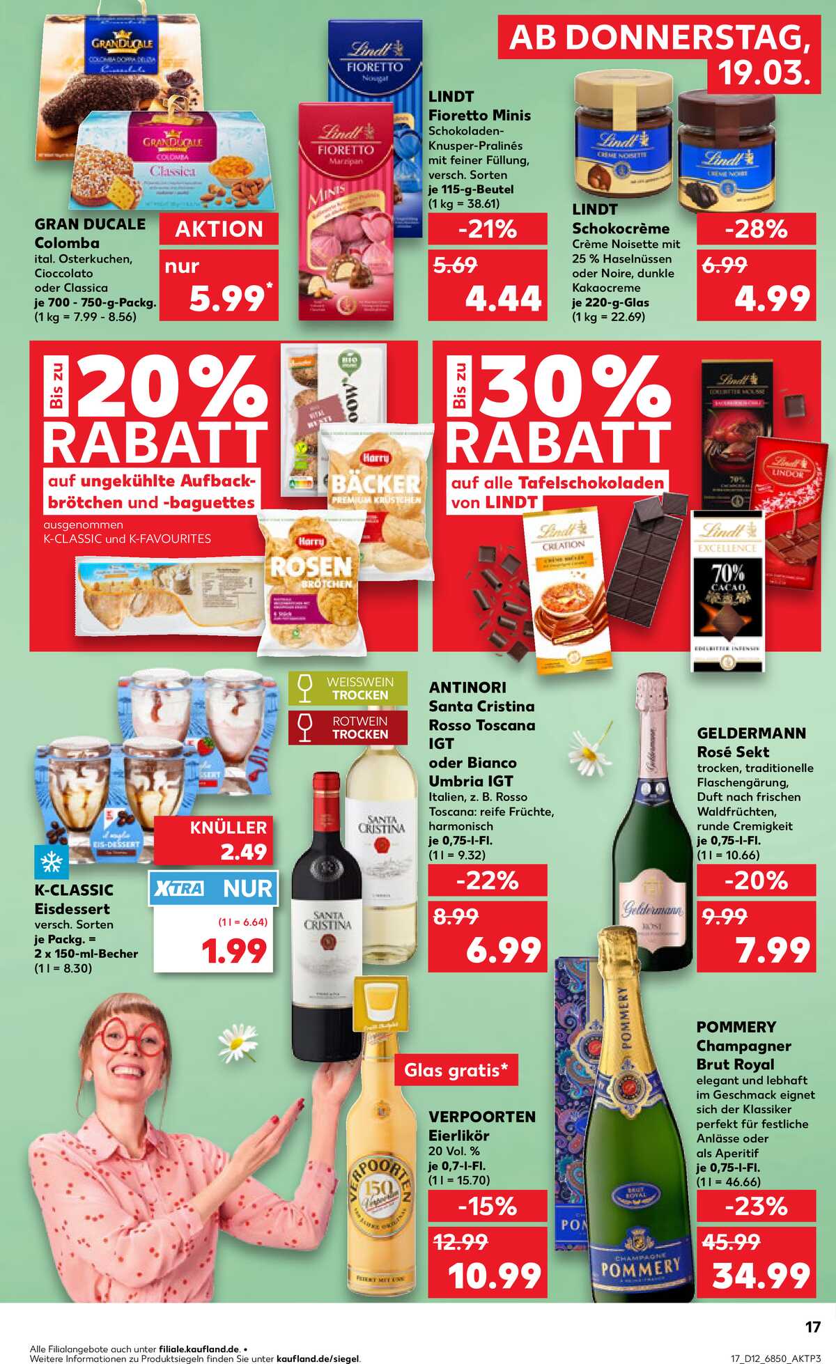 Leták Kaufland Německo 19.3.-25.3.2026 strana 17