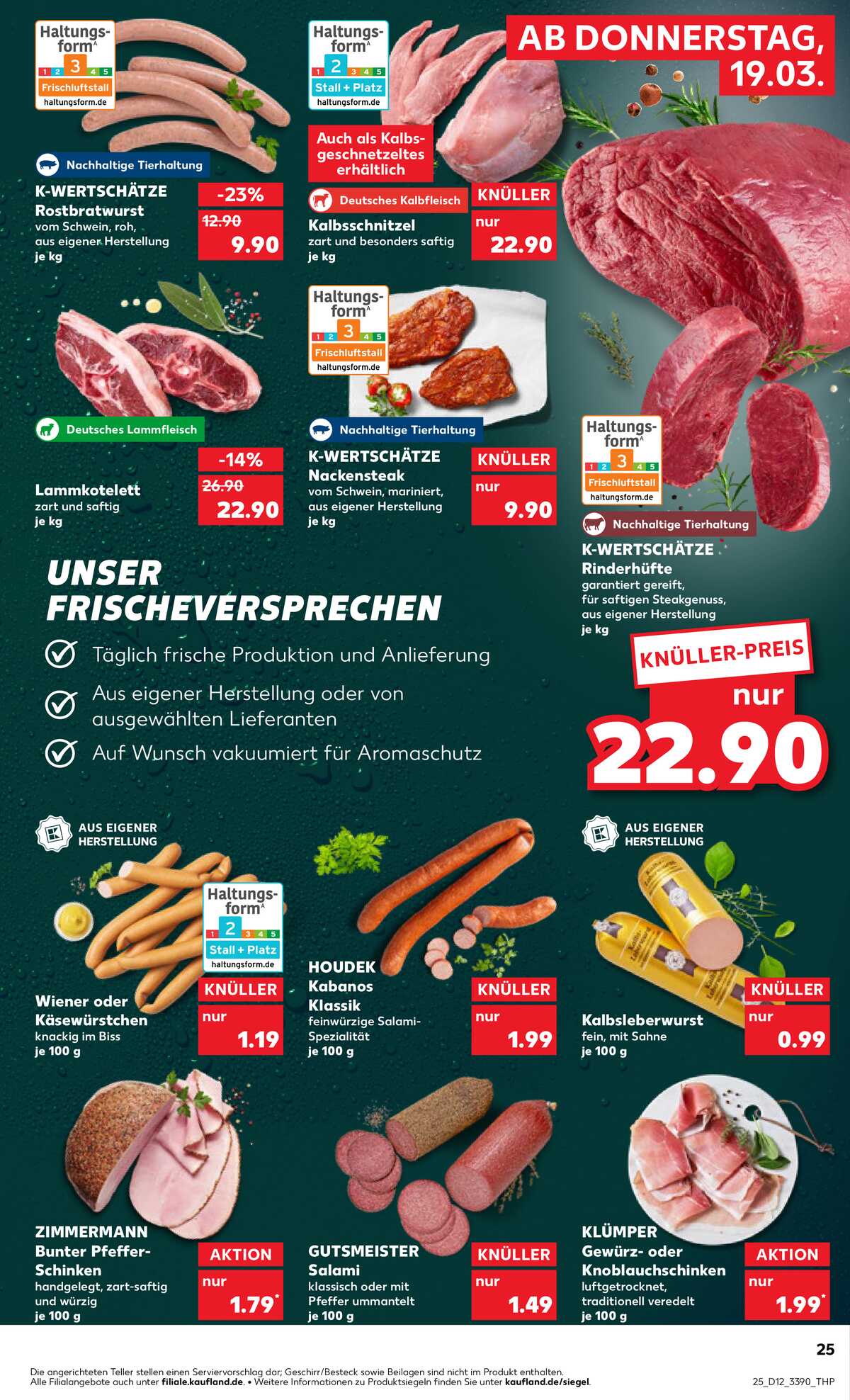 Leták Kaufland Německo 19.3.-25.3.2026 strana 25