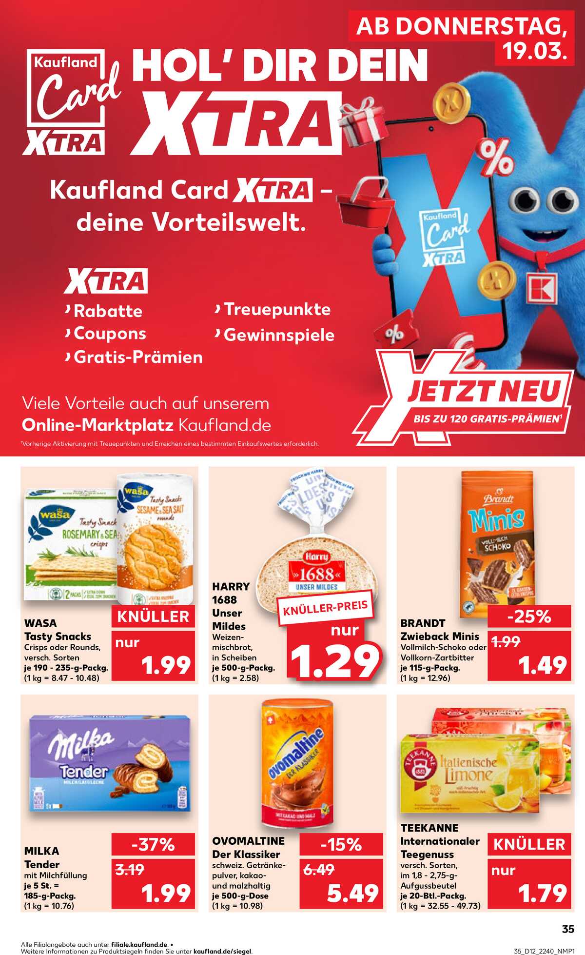 Leták Kaufland Německo 19.3.-25.3.2026 strana 35