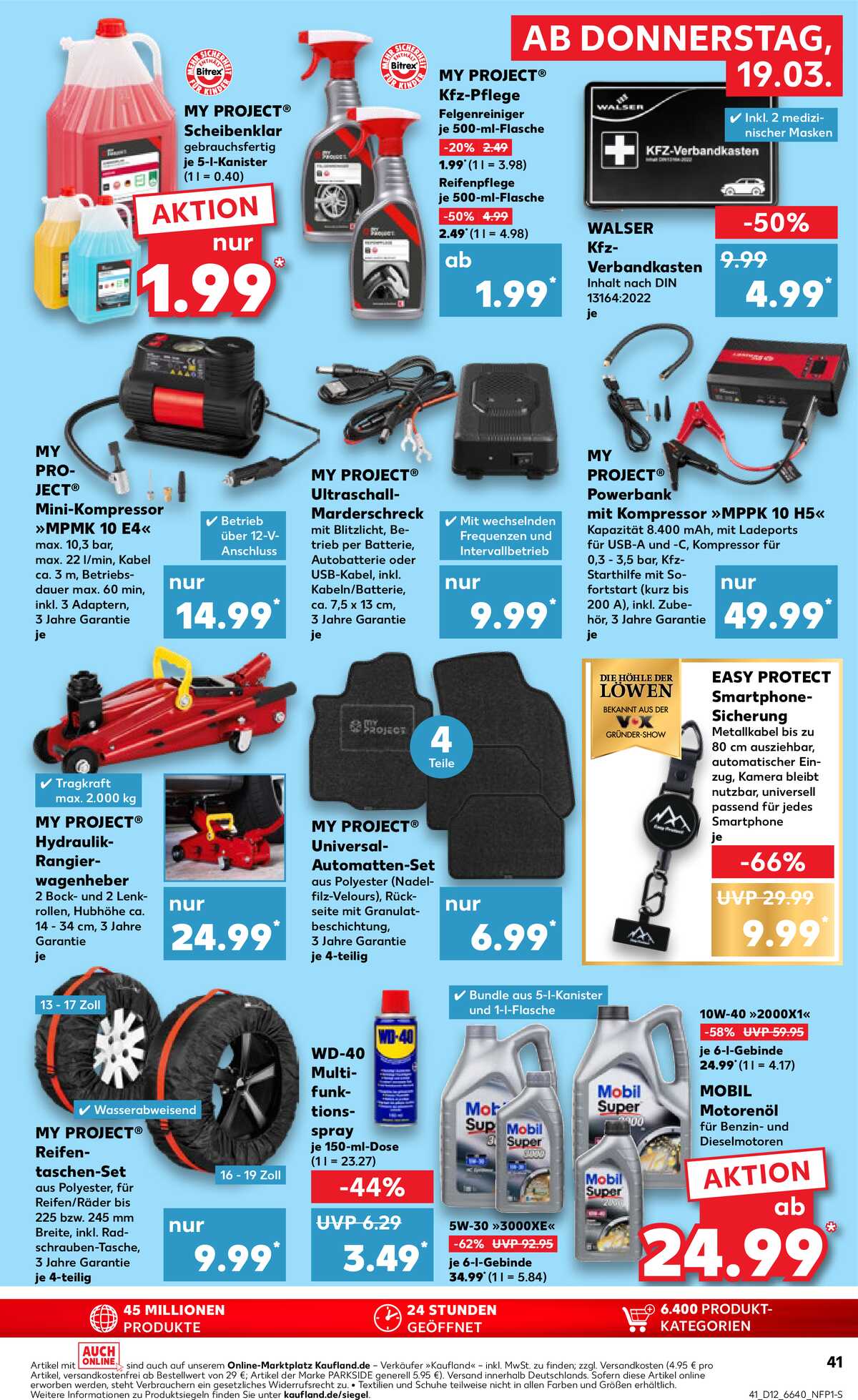 Leták Kaufland Německo 19.3.-25.3.2026 strana 41