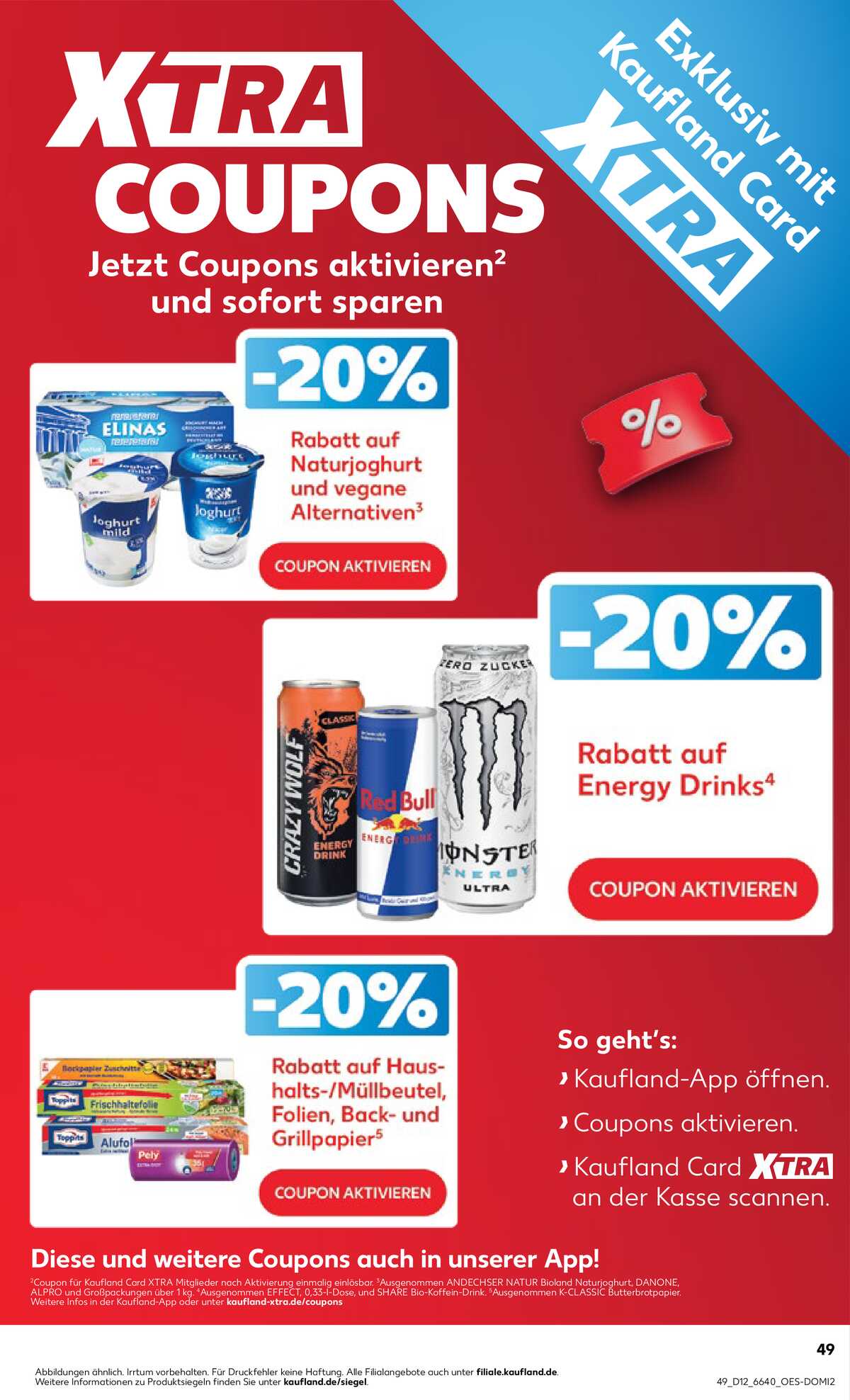 Leták Kaufland Německo 19.3.-25.3.2026 strana 49