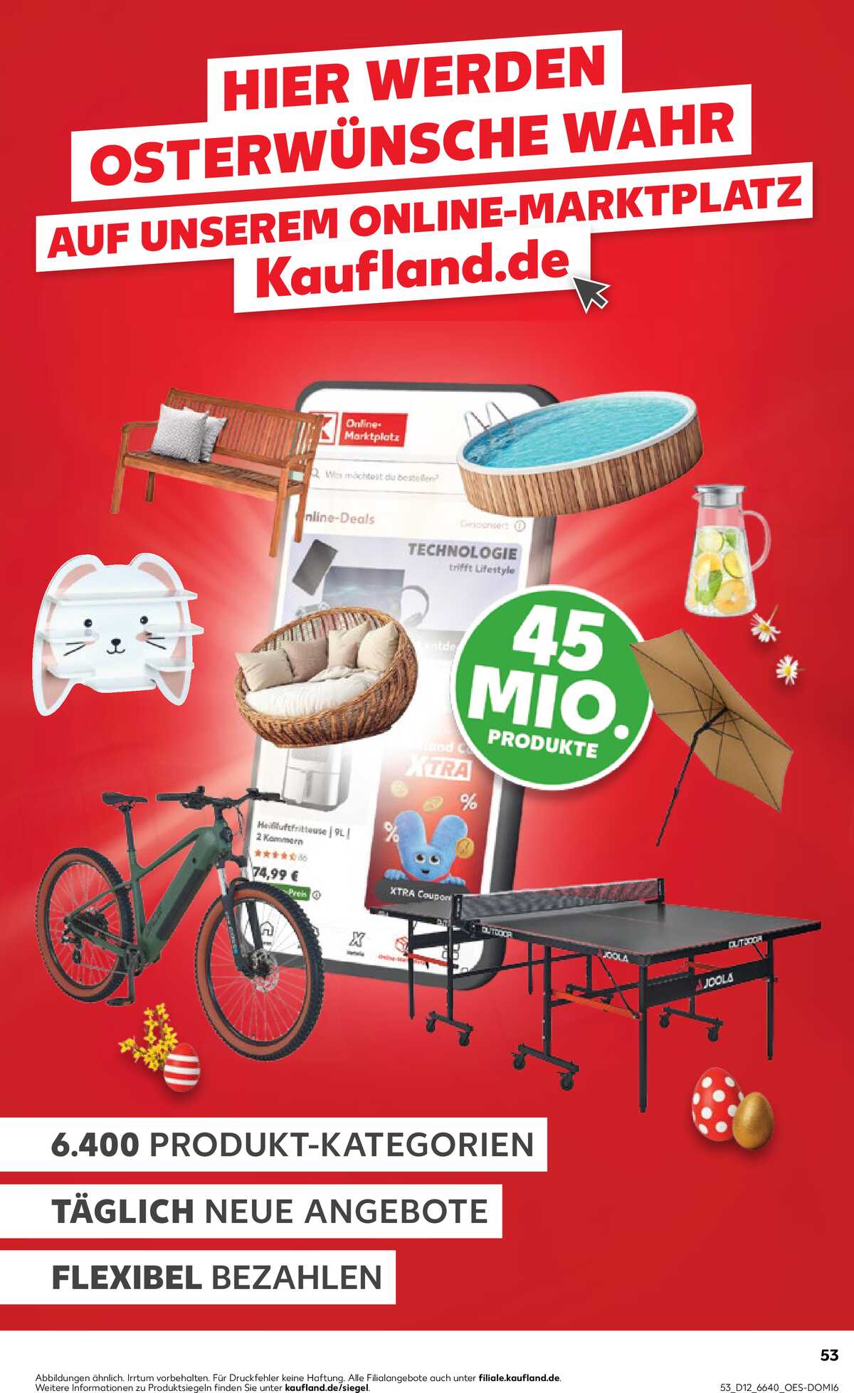 Leták Kaufland Německo 19.3.-25.3.2026 strana 53