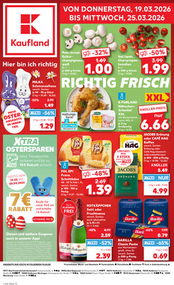 Leták Kaufland Německo 19.3.-25.3.2026
