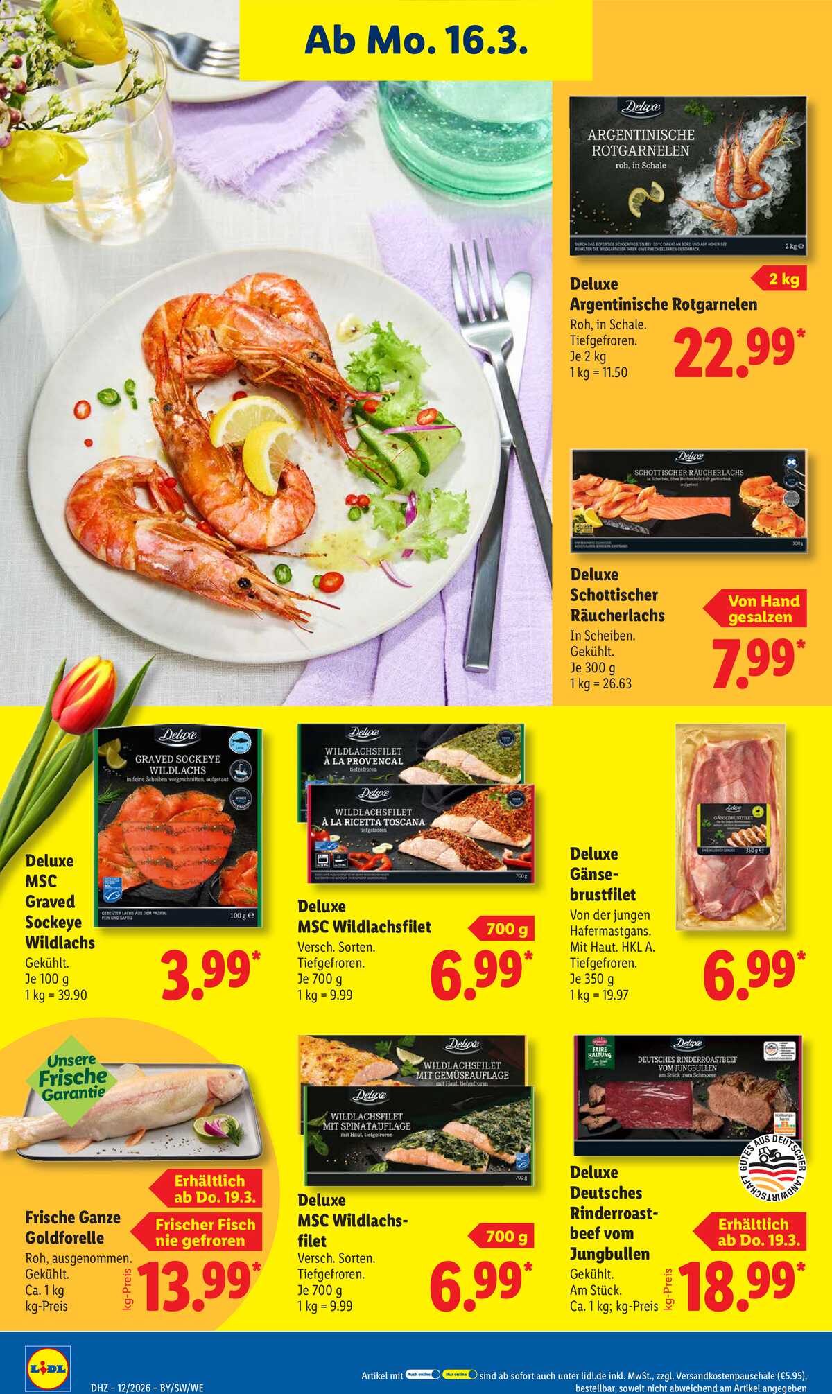 Leták Lidl Německo 16.3.-21.3.2026 strana 14