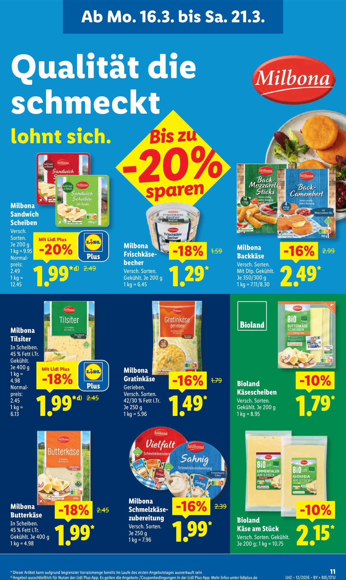 Leták Lidl Německo 16.3.-21.3.2026 strana 23