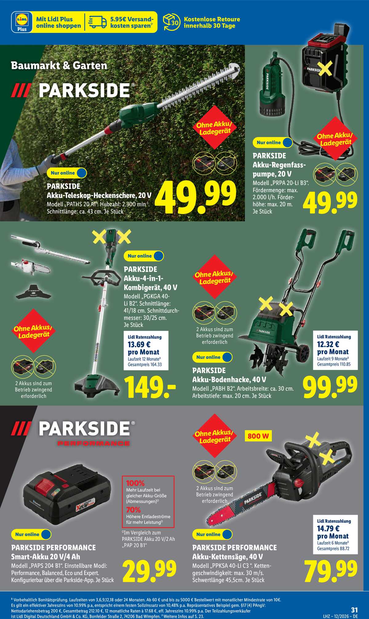 Leták Lidl Německo 16.3.-21.3.2026 strana 51