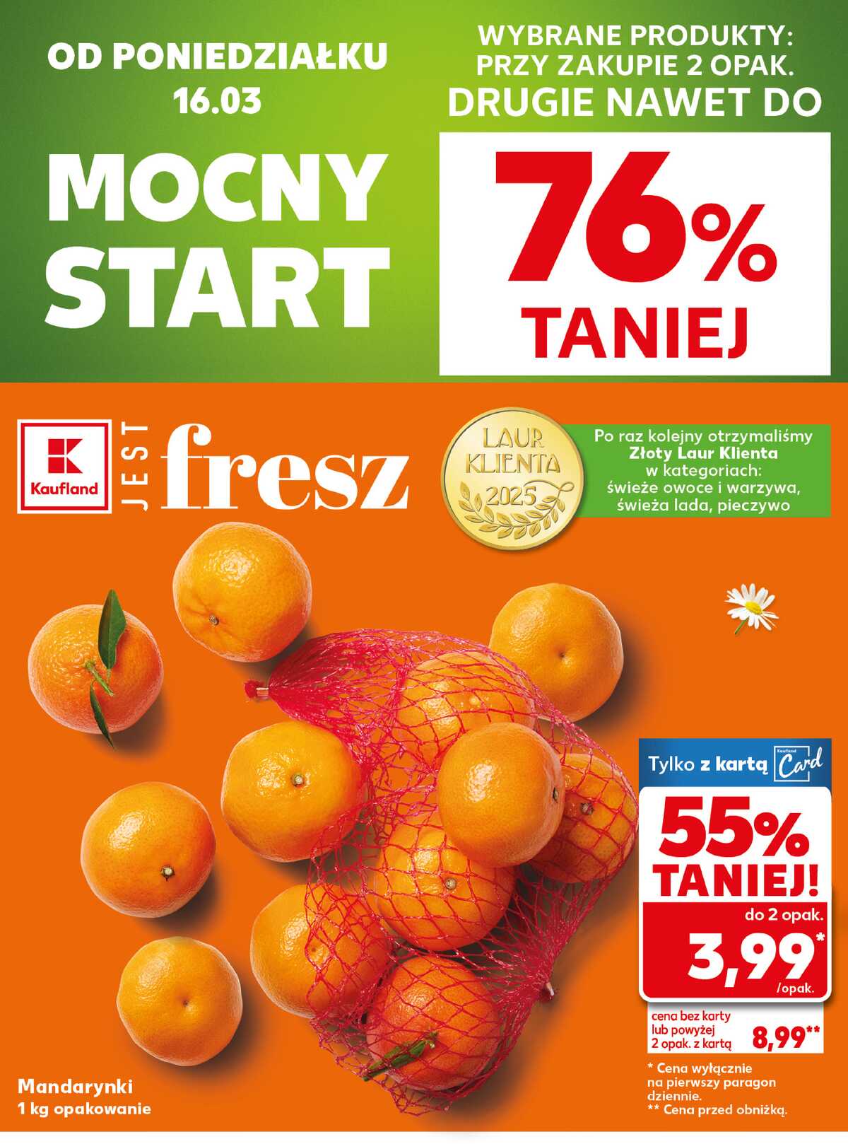 Leták Kaufland Polsko 16.3.-18.3.2026 - Silný start strana 2