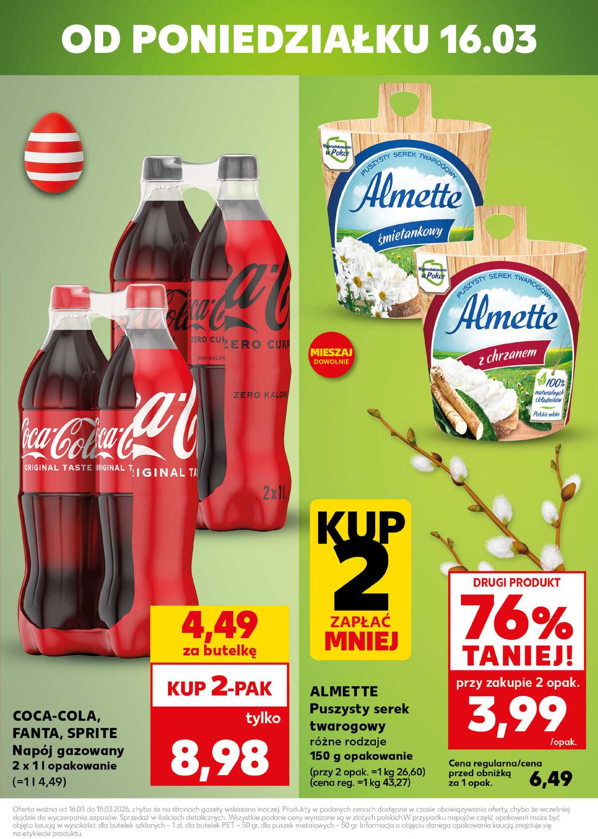 Leták Kaufland Polsko 16.3.-18.3.2026 - Silný start strana 3