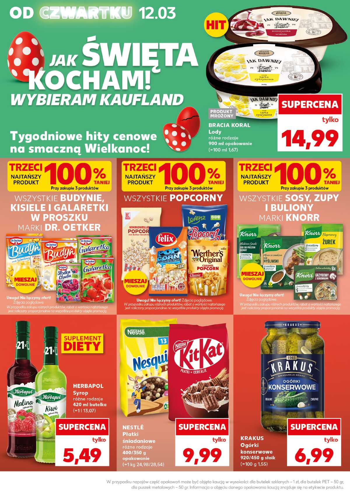 Leták Kaufland Polsko 16.3.-18.3.2026 - Silný start strana 8