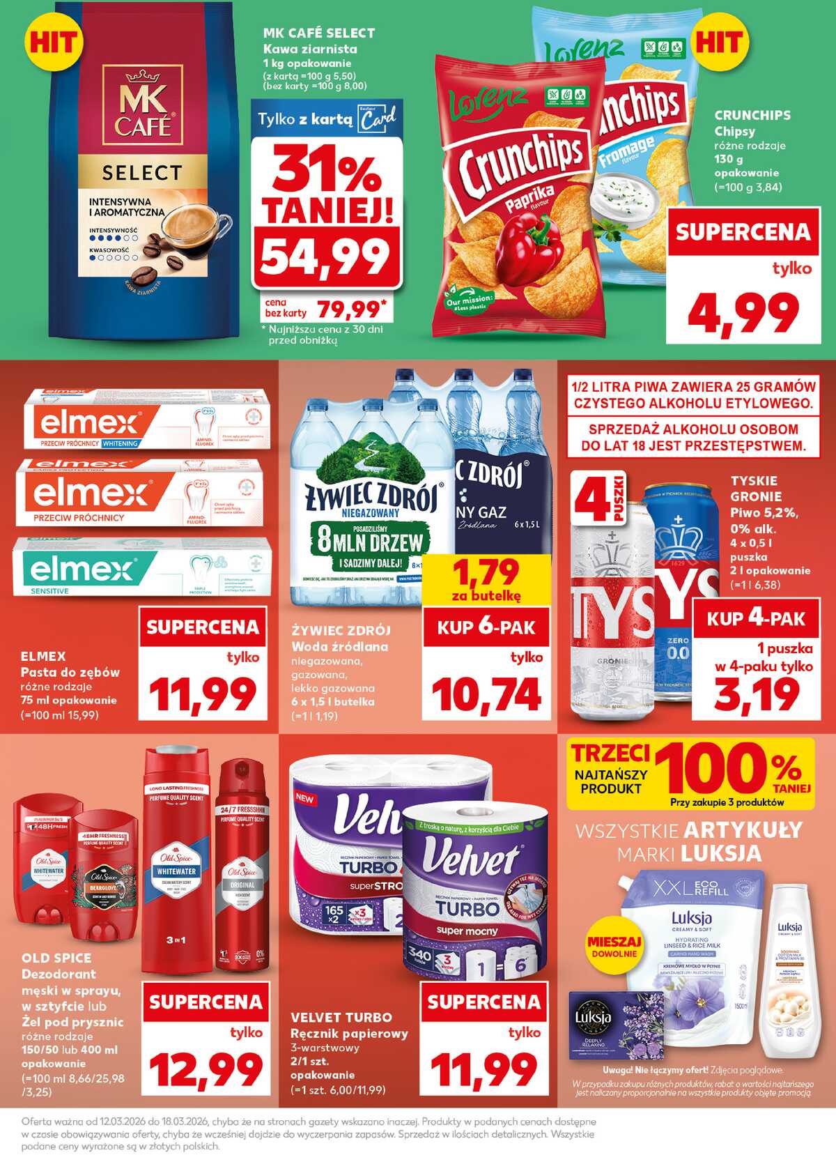 Leták Kaufland Polsko 16.3.-18.3.2026 - Silný start strana 9