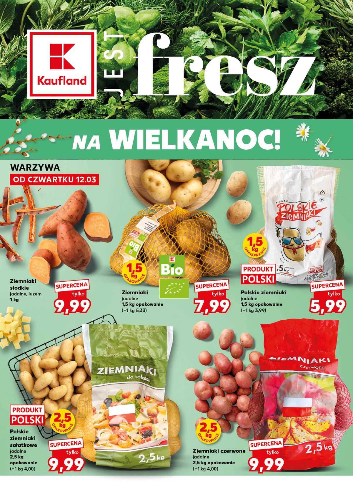 Leták Kaufland Polsko 16.3.-18.3.2026 - Silný start strana 10