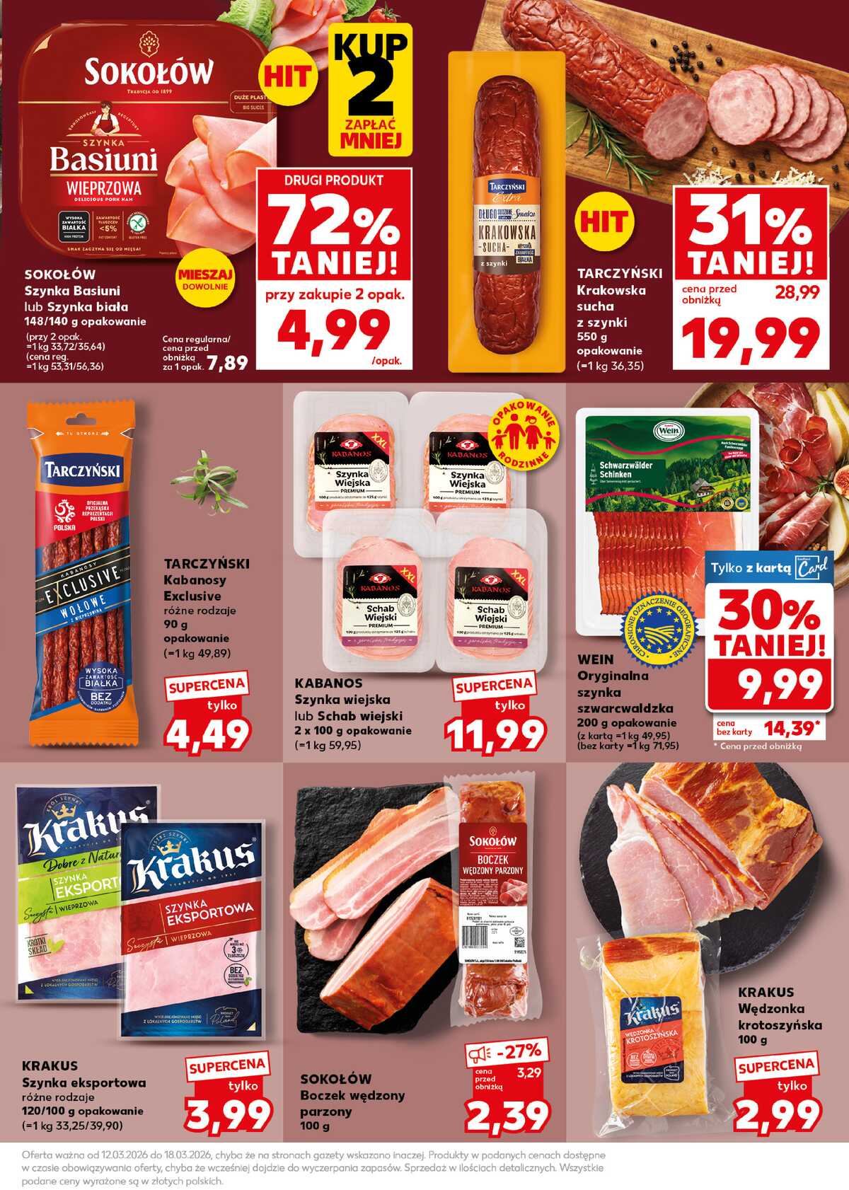 Leták Kaufland Polsko 16.3.-18.3.2026 - Silný start strana 21