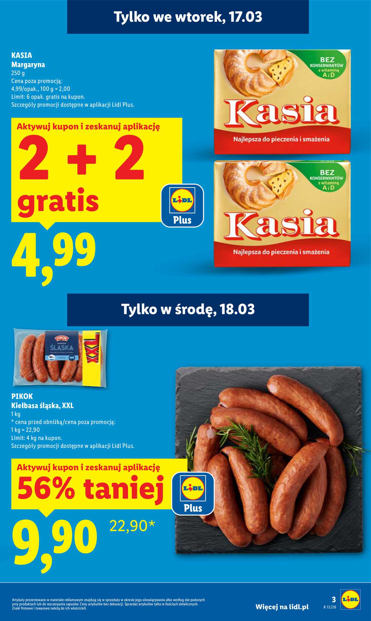 Leták Lidl Polsko 16.3.-18.3.2026 - Zpravodaj platný od 16.03 do 18.03 strana 3