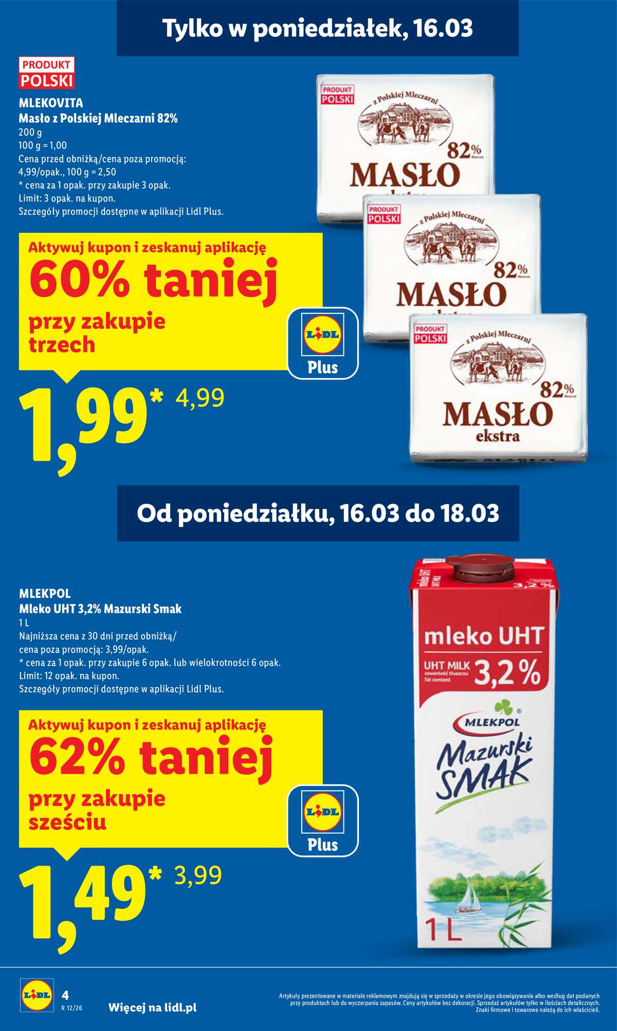 Leták Lidl Polsko 16.3.-18.3.2026 - Zpravodaj platný od 16.03 do 18.03 strana 4