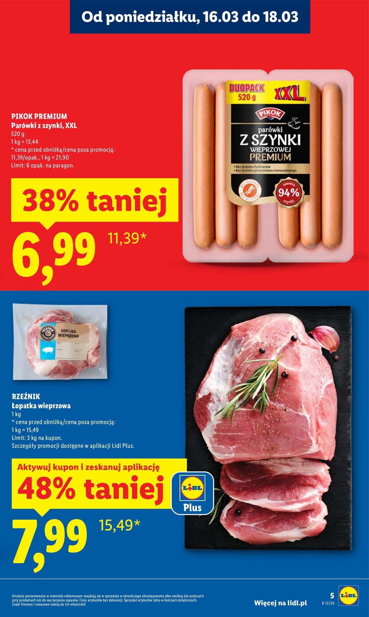 Leták Lidl Polsko 16.3.-18.3.2026 - Zpravodaj platný od 16.03 do 18.03 strana 5