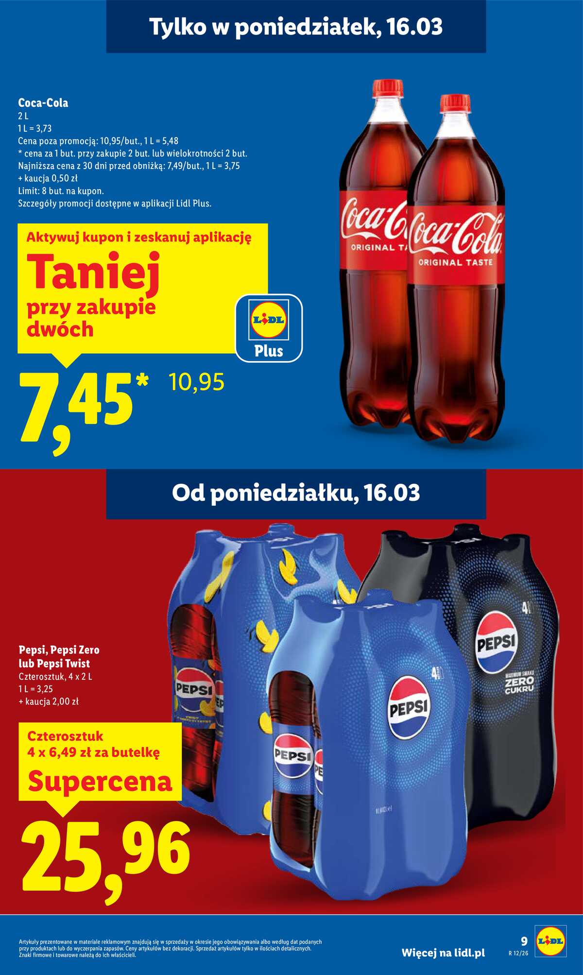 Leták Lidl Polsko 16.3.-18.3.2026 - Zpravodaj platný od 16.03 do 18.03 strana 9
