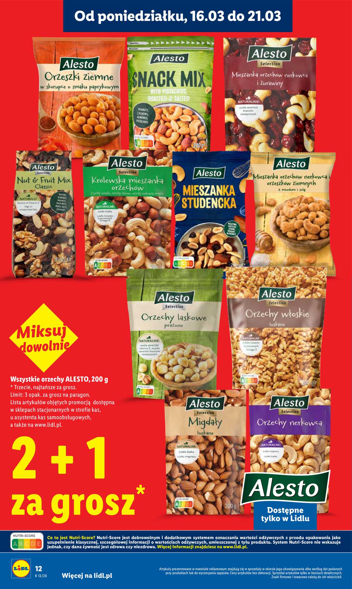 Leták Lidl Polsko 16.3.-18.3.2026 - Zpravodaj platný od 16.03 do 18.03 strana 12