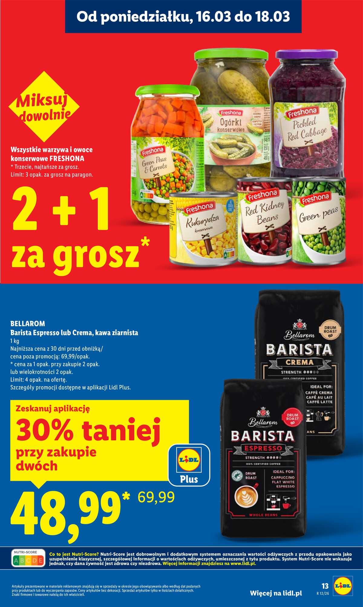 Leták Lidl Polsko 16.3.-18.3.2026 - Zpravodaj platný od 16.03 do 18.03 strana 13