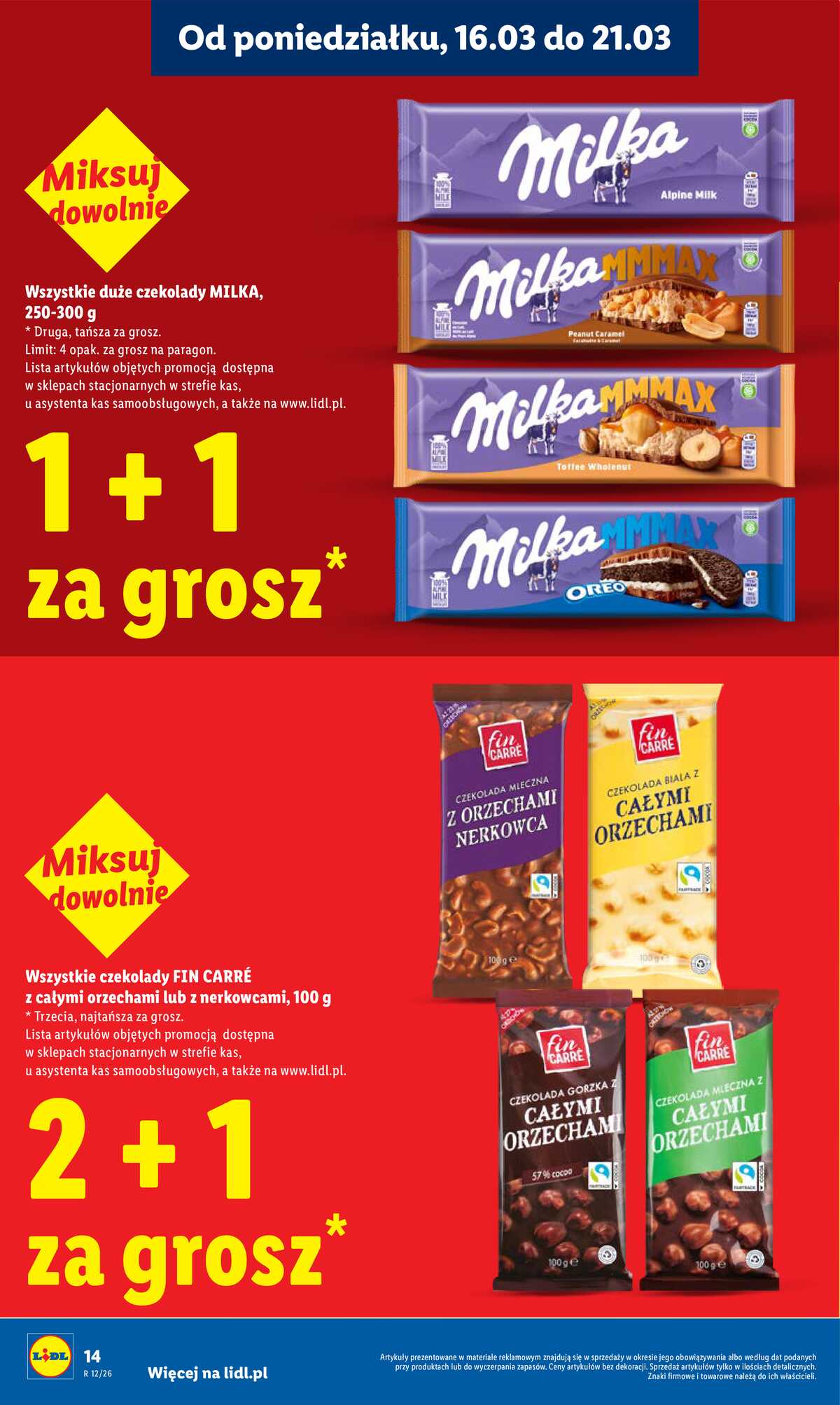 Leták Lidl Polsko 16.3.-18.3.2026 - Zpravodaj platný od 16.03 do 18.03 strana 14