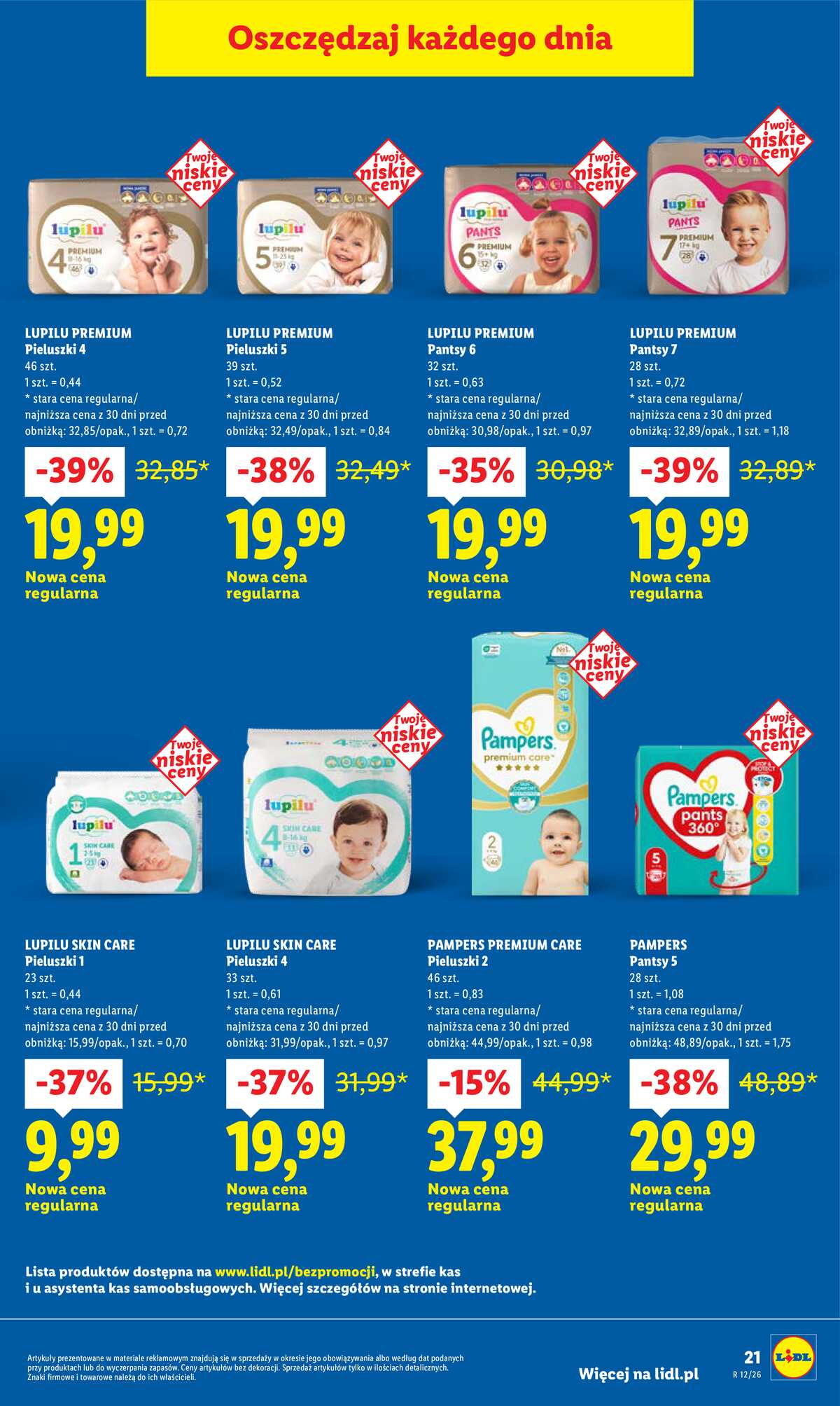 Leták Lidl Polsko 16.3.-18.3.2026 - Zpravodaj platný od 16.03 do 18.03 strana 21