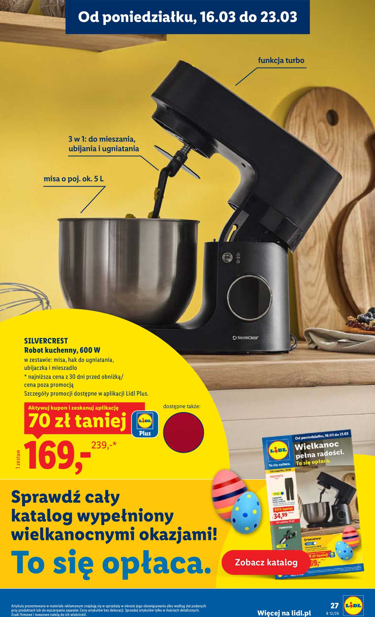Leták Lidl Polsko 16.3.-18.3.2026 - Zpravodaj platný od 16.03 do 18.03 strana 29