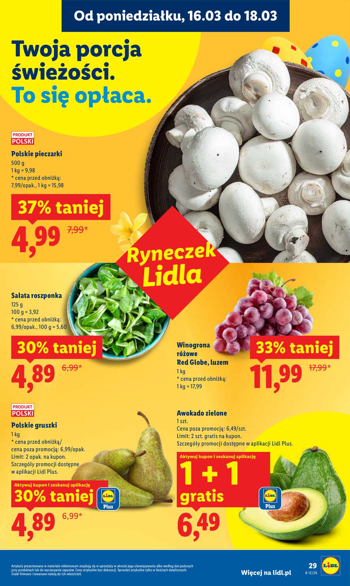 Leták Lidl Polsko 16.3.-18.3.2026 - Zpravodaj platný od 16.03 do 18.03 strana 31