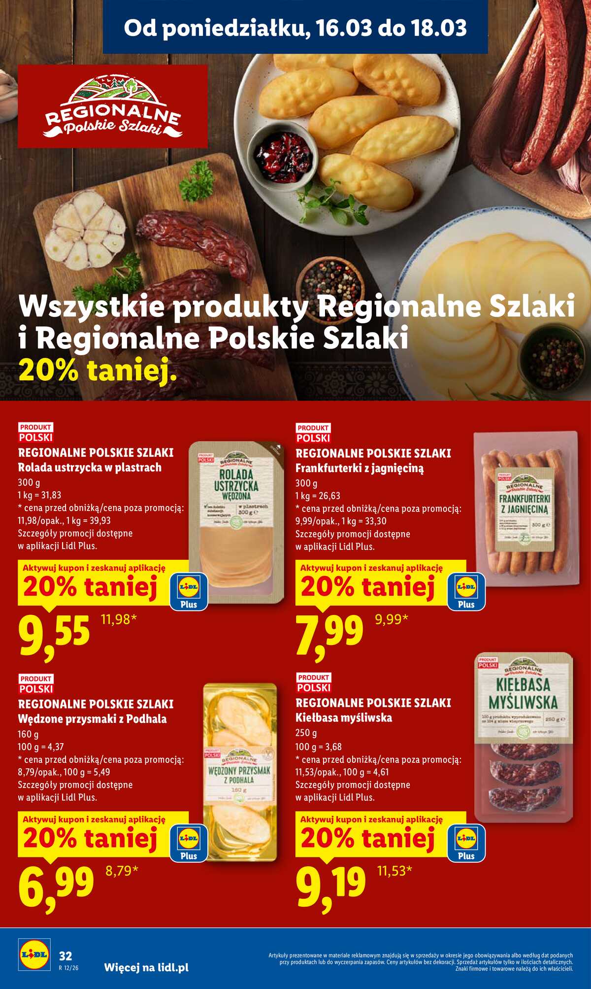 Leták Lidl Polsko 16.3.-18.3.2026 - Zpravodaj platný od 16.03 do 18.03 strana 34