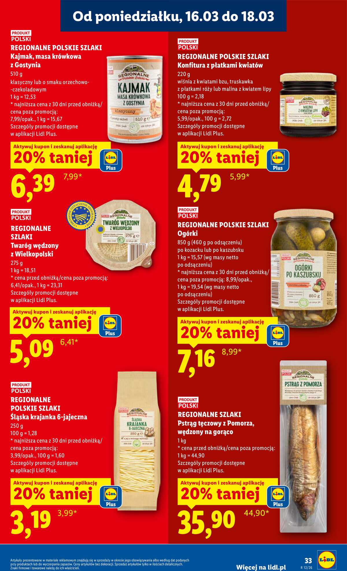 Leták Lidl Polsko 16.3.-18.3.2026 - Zpravodaj platný od 16.03 do 18.03 strana 35