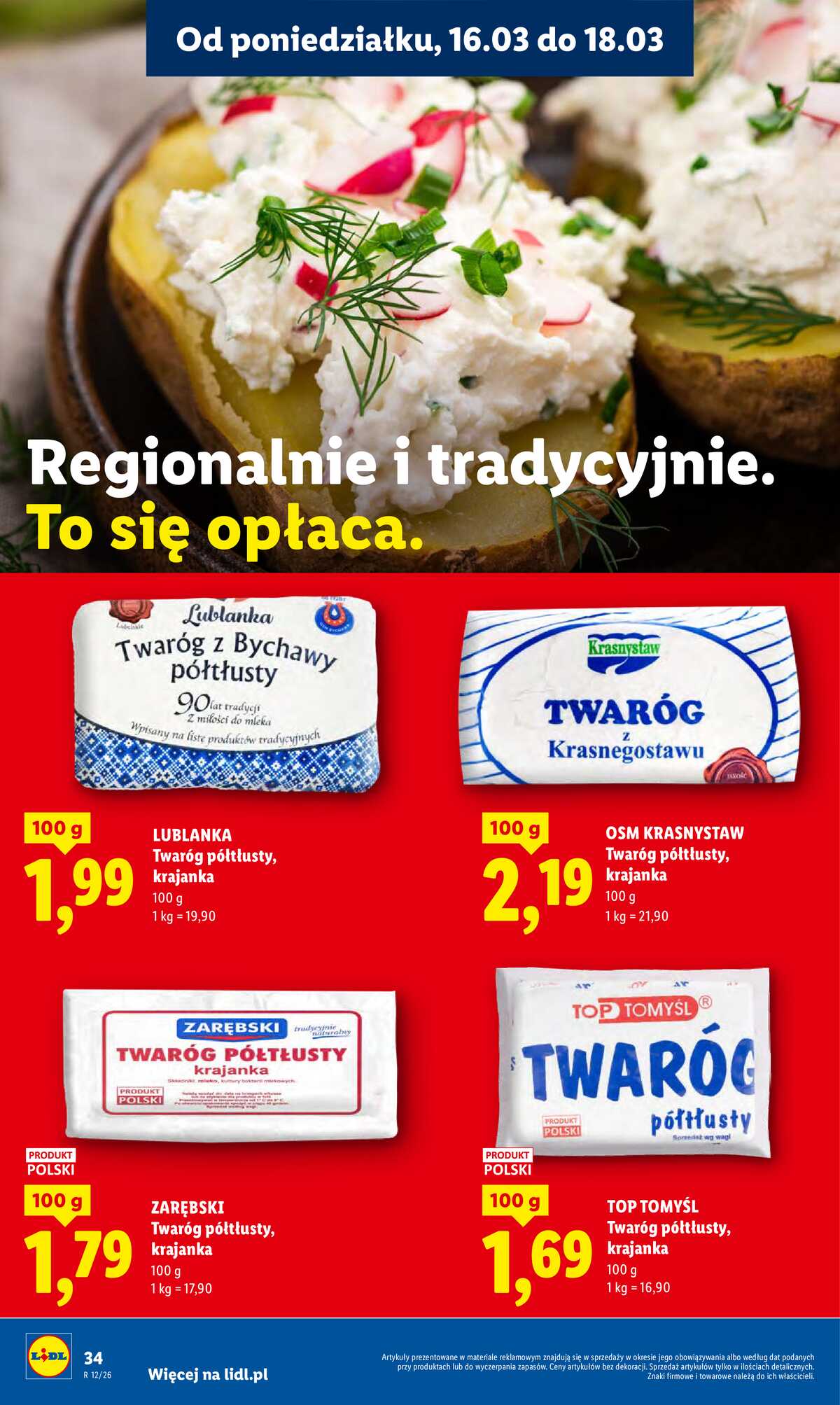 Leták Lidl Polsko 16.3.-18.3.2026 - Zpravodaj platný od 16.03 do 18.03 strana 36