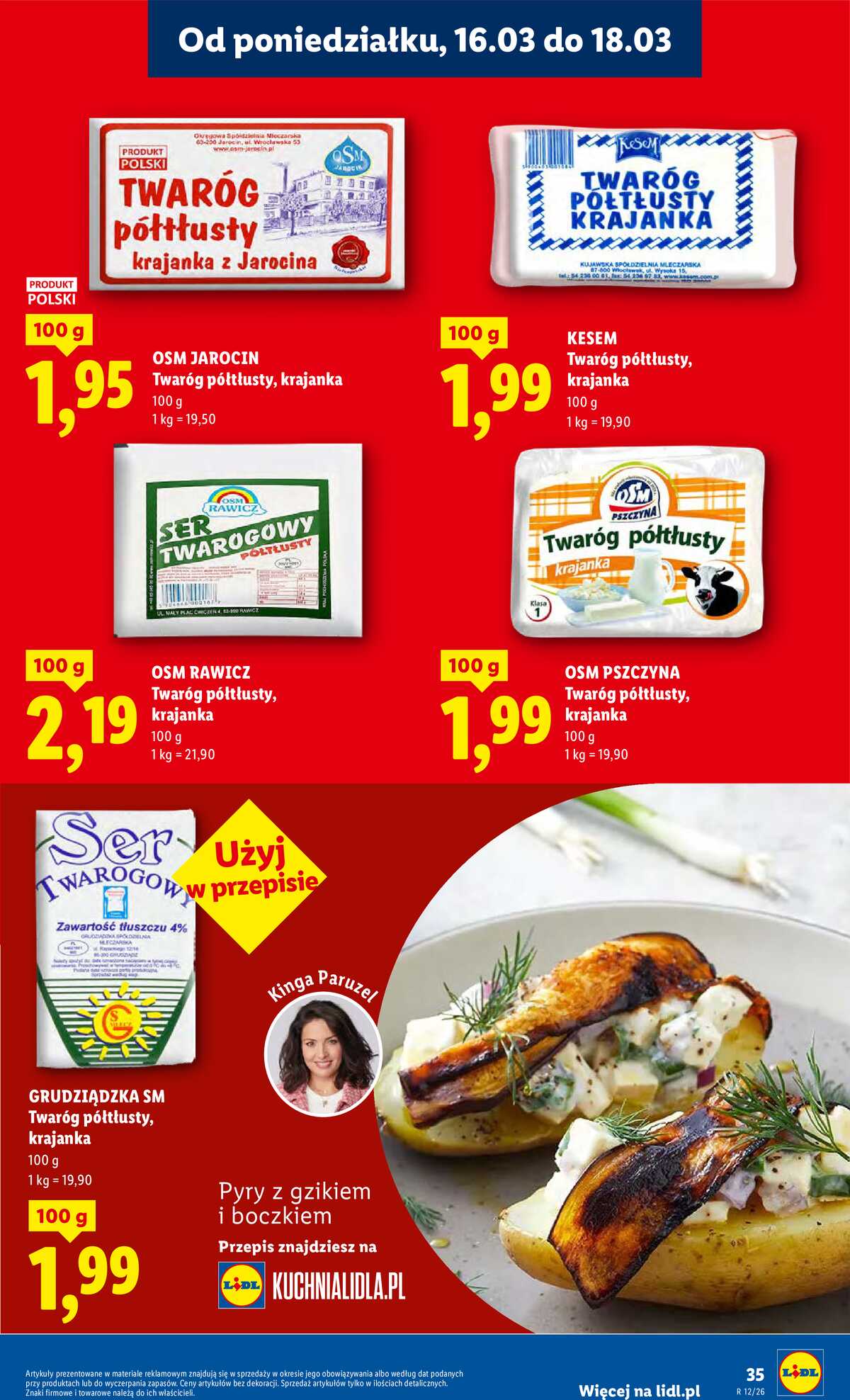 Leták Lidl Polsko 16.3.-18.3.2026 - Zpravodaj platný od 16.03 do 18.03 strana 37