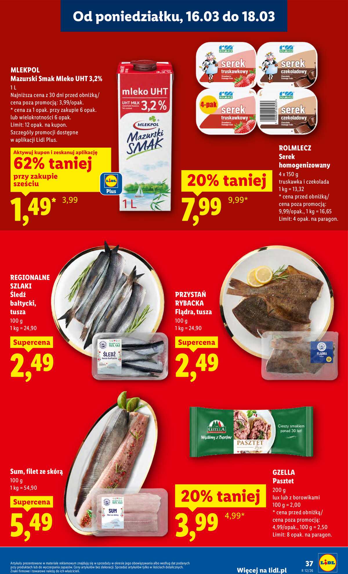 Leták Lidl Polsko 16.3.-18.3.2026 - Zpravodaj platný od 16.03 do 18.03 strana 39