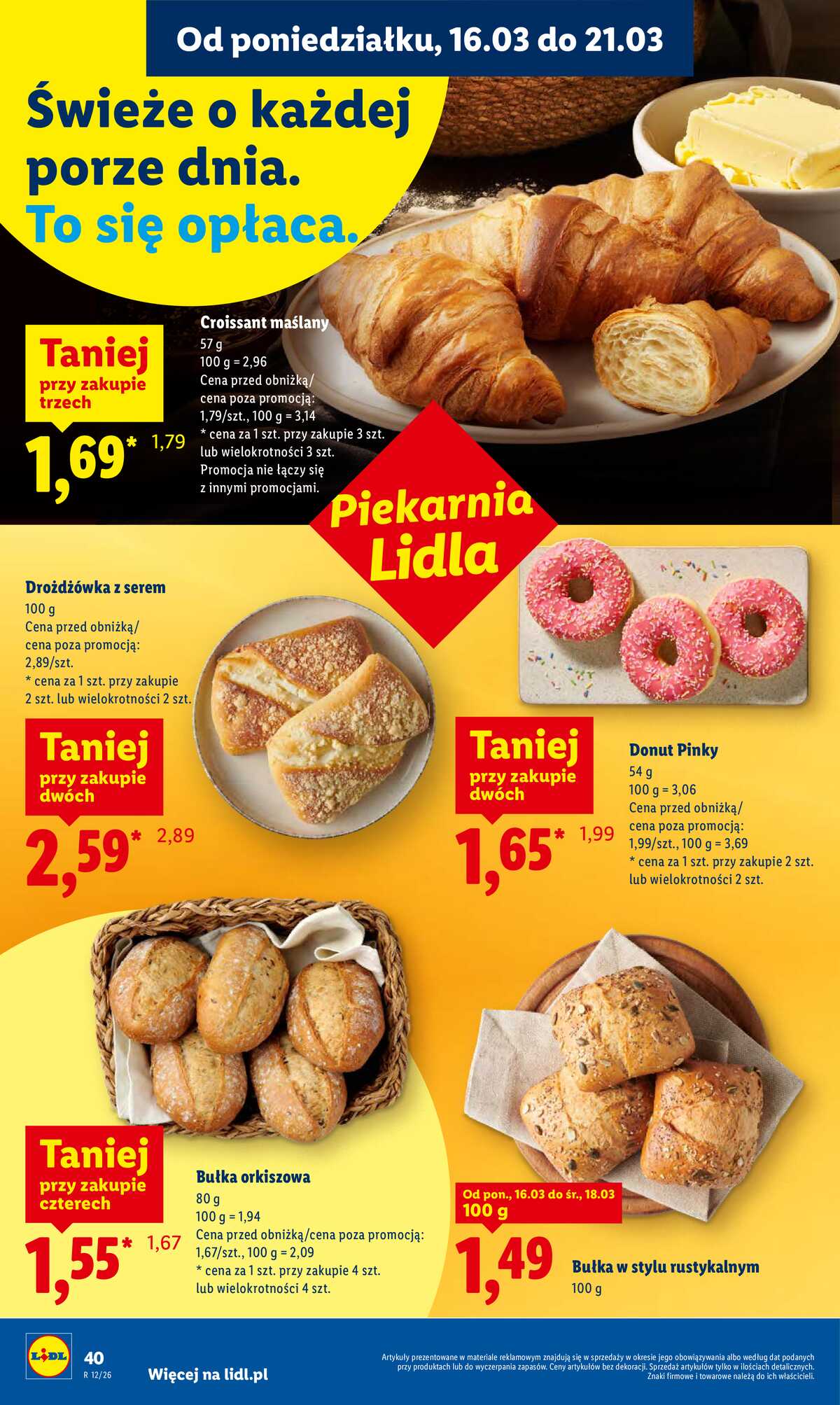 Leták Lidl Polsko 16.3.-18.3.2026 - Zpravodaj platný od 16.03 do 18.03 strana 42
