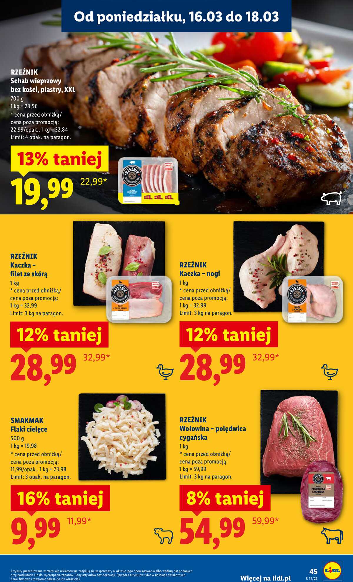 Leták Lidl Polsko 16.3.-18.3.2026 - Zpravodaj platný od 16.03 do 18.03 strana 47