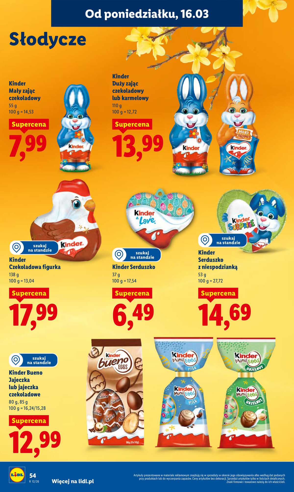 Leták Lidl Polsko 16.3.-18.3.2026 - Zpravodaj platný od 16.03 do 18.03 strana 56