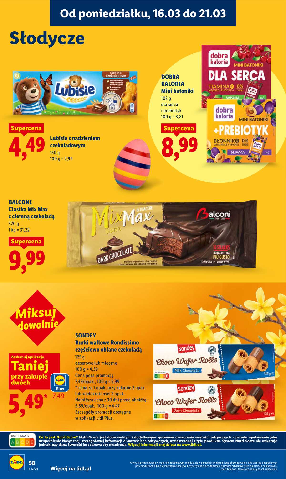 Leták Lidl Polsko 16.3.-18.3.2026 - Zpravodaj platný od 16.03 do 18.03 strana 60