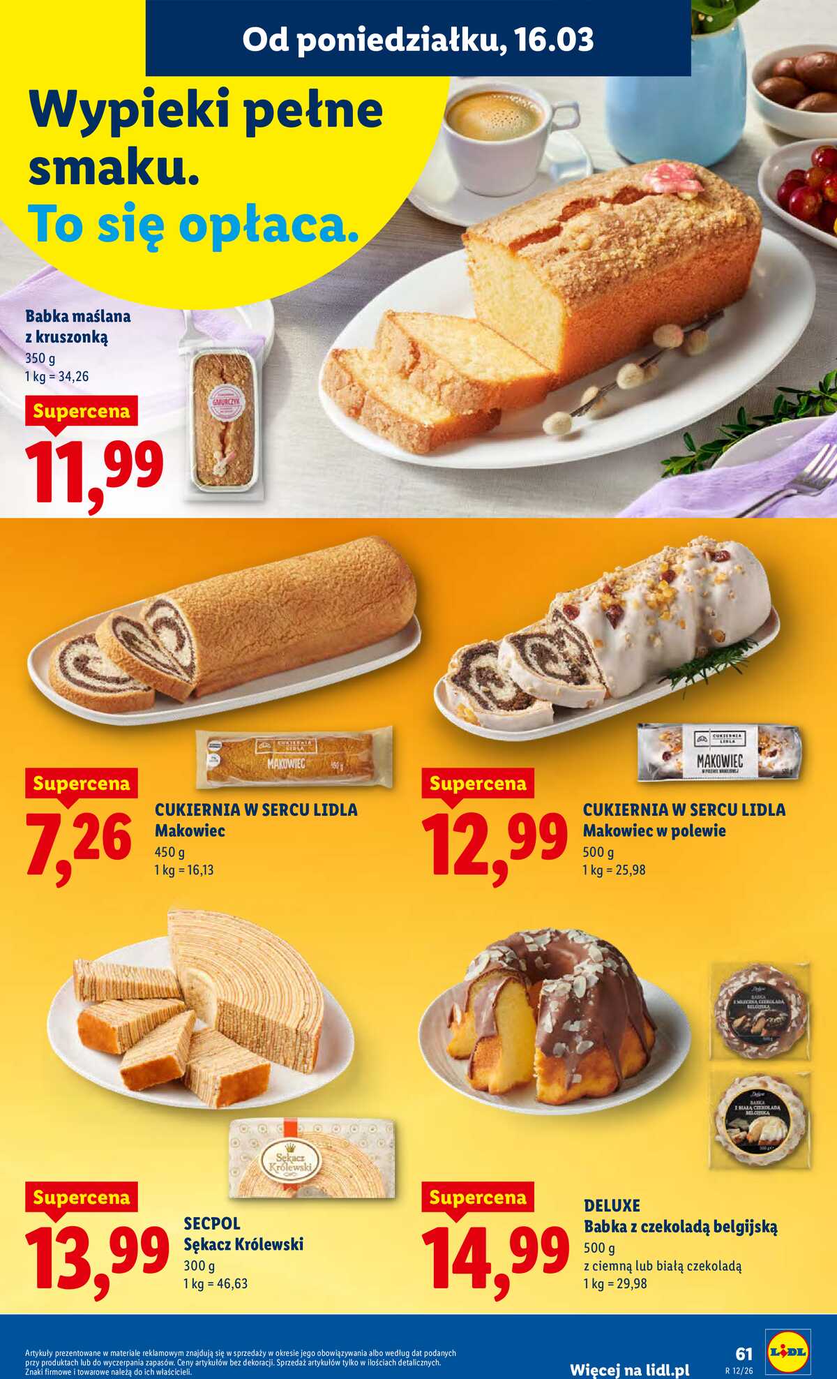 Leták Lidl Polsko 16.3.-18.3.2026 - Zpravodaj platný od 16.03 do 18.03 strana 63