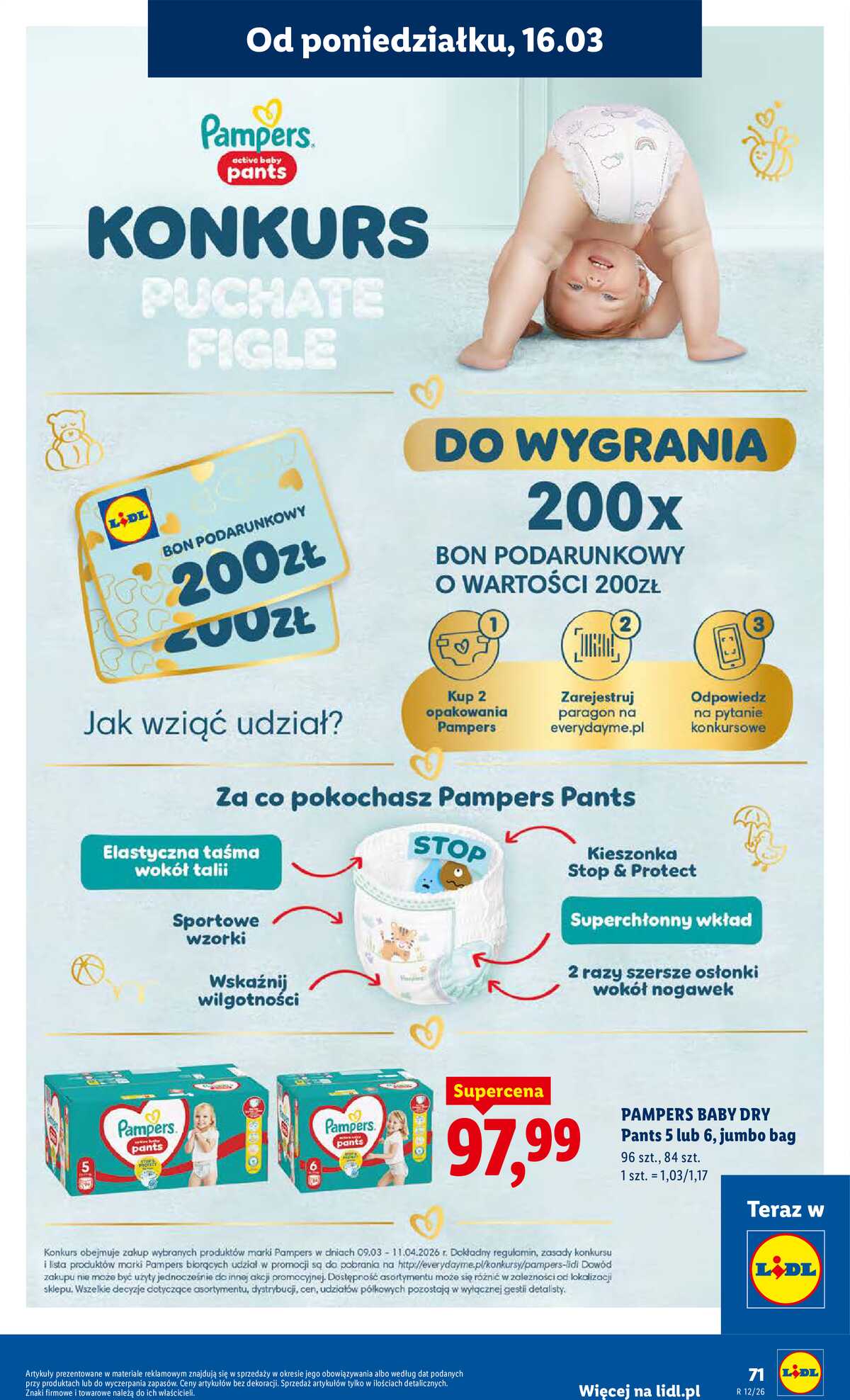 Leták Lidl Polsko 16.3.-18.3.2026 - Zpravodaj platný od 16.03 do 18.03 strana 73
