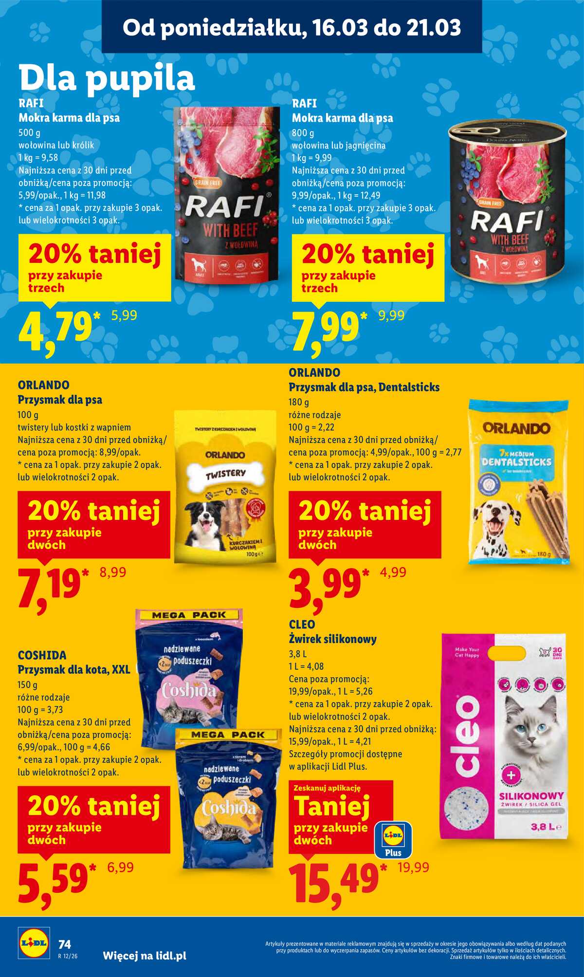 Leták Lidl Polsko 16.3.-18.3.2026 - Zpravodaj platný od 16.03 do 18.03 strana 76