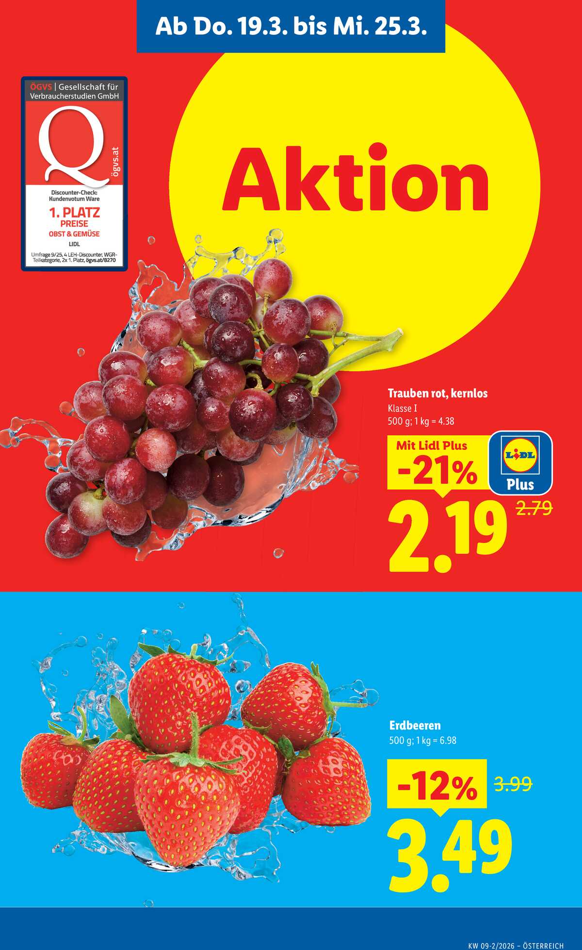 Leták Lidl Rakousko 19.3.-25.3.2026 strana 3