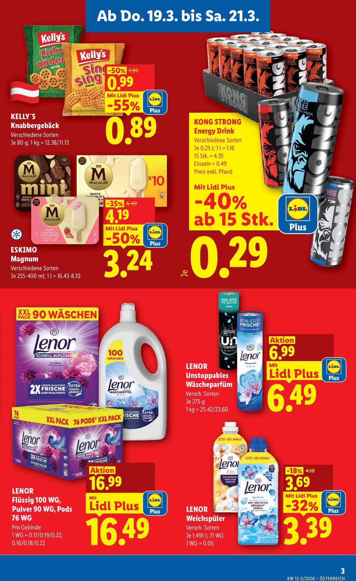 Leták Lidl Rakousko 19.3.-25.3.2026 strana 5